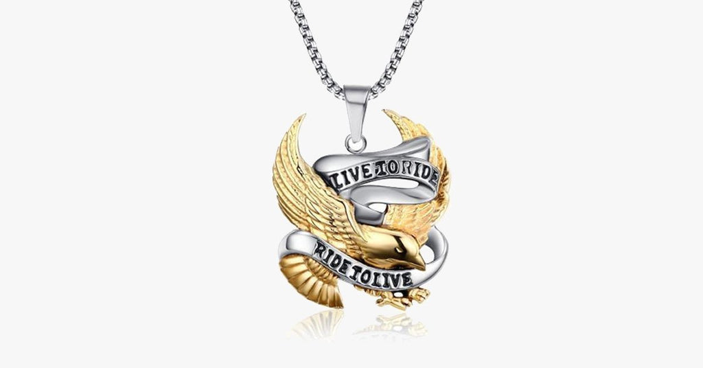 Live to Ride Pendant - FREE SHIP DEALS
