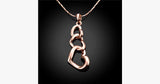 Three Hearts Necklace