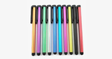 10 Piece Touchscreen Rainbow Stylus Pen Set - FREE SHIP DEALS
