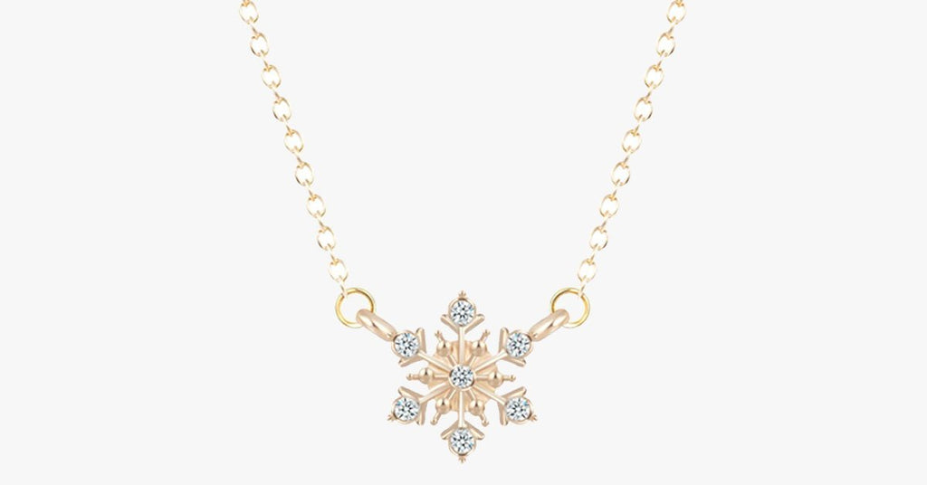 Snowflake Pendant Necklace