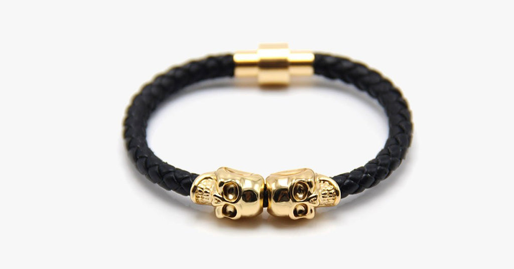 Magnetic Skull Bracelet - FREE SHIP DEALS