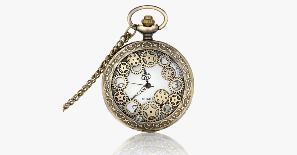 Vintage Bronze Pocket Watch - FREE SHIP DEALS