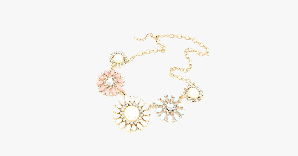 Floral Classic Statement Necklace - FREE SHIP DEALS