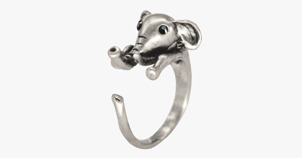 Cute Elephant Adjustable Ring - FREE SHIP DEALS