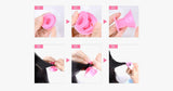Silicone No-Heat Curlers
