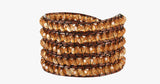 Golden Crystal Wrap Bracelet - FREE SHIP DEALS