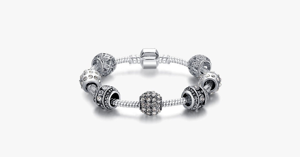 Elegant Crystal Charm Bracelet - FREE SHIP DEALS