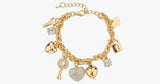 Heart Beetle Charm Bracelet - FREE SHIP DEALS