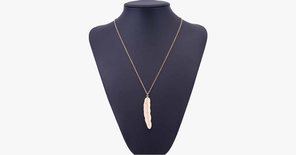 Vintage Feather Necklace - FREE SHIP DEALS