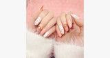 Nude Floral Nails - FREE SHIP DEALS