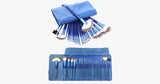 Ocean Blue 24 Piece Brush Set - FREE SHIP DEALS