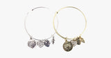 Lotus Love Charm Bangle - FREE SHIP DEALS
