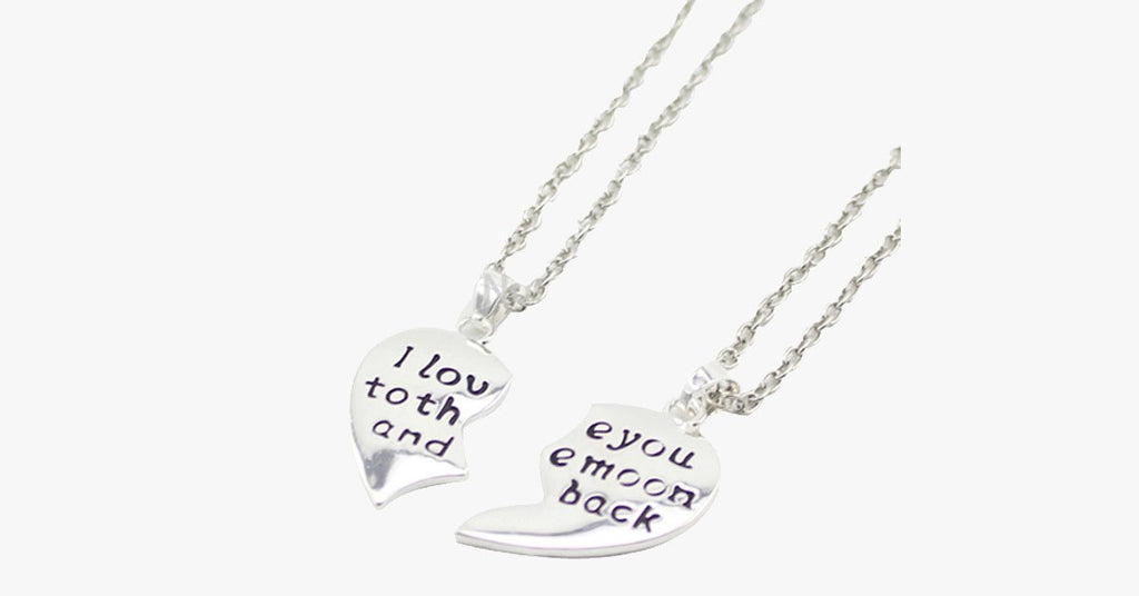 Moon and Back Daughter Necklace - FREE SHIP DEALS