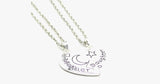Moon and Back Daughter Necklace - FREE SHIP DEALS