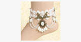 White Pearl Anklet - FREE SHIP DEALS