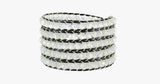 White Leopard Wrap Bracelet - FREE SHIP DEALS