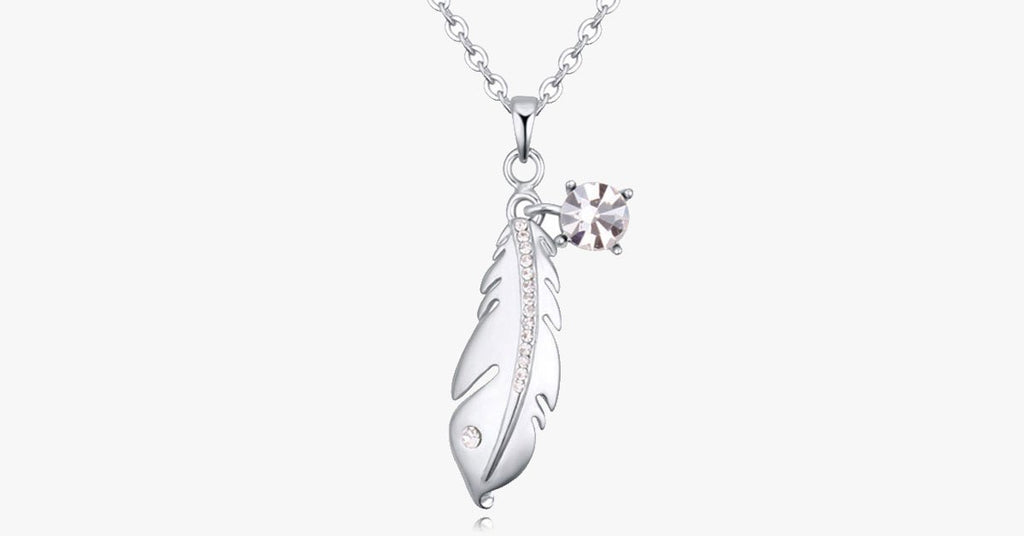 Silver Feather Pendant
