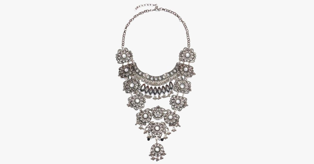 Ogin Wildrose Tribal Necklace - FREE SHIP DEALS