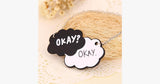Okay Okay Tag Necklace - FREE SHIP DEALS