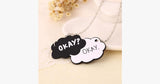 Okay Okay Tag Necklace - FREE SHIP DEALS