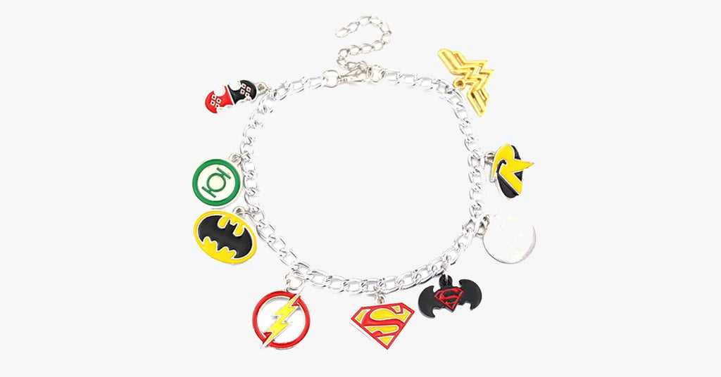Super Hero Charm Bracelet