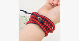 Royal Red Wrap Bracelet