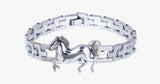 Punk Horse Stainless Steel Charm Bracelet - FREE SHIP DEALS