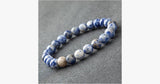 White Cobalt Yoga Bracelet - FREE SHIP DEALS