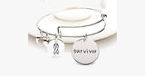 Survivor Charm Bangle