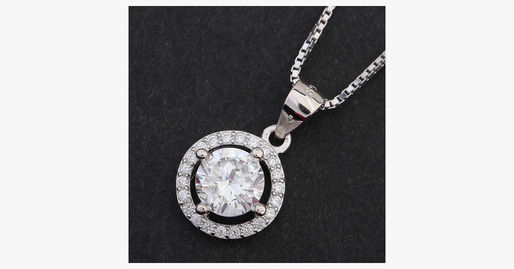 Circle Crystal Pendant - FREE SHIP DEALS