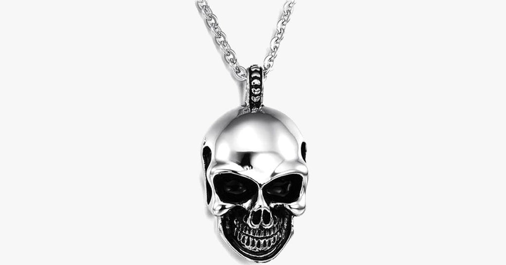 Gravity Stainless Steel Skull Pendant - FREE SHIP DEALS