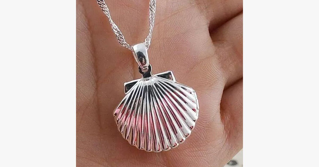 Open Shell Locket Pendant - FREE SHIP DEALS
