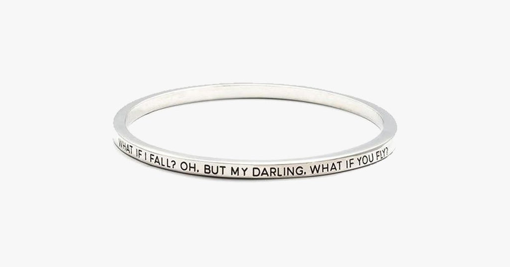 What If I Fall Bangle - FREE SHIP DEALS