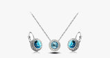 Austrian Crystal Round Moon River Set - FREE SHIP DEALS