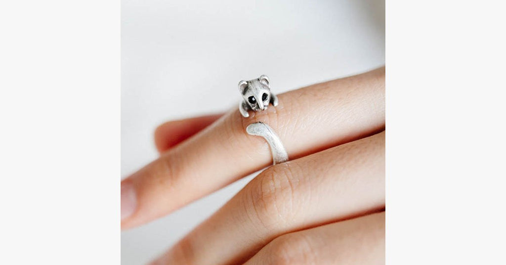 Silver Plated Cat Ring - FREE SHIP DEALS