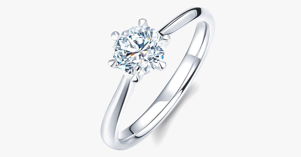 Silver Plated Crystal Ring - FREE SHIP DEALS