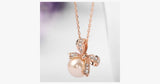 Bow Pearl Necklace - FREE SHIP DEALS