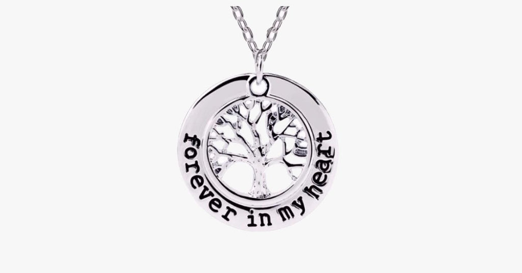 Forever in My Heart-Tree Pendant - FREE SHIP DEALS