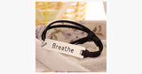 Breathe Leather Strap Bracelet - FREE SHIP DEALS