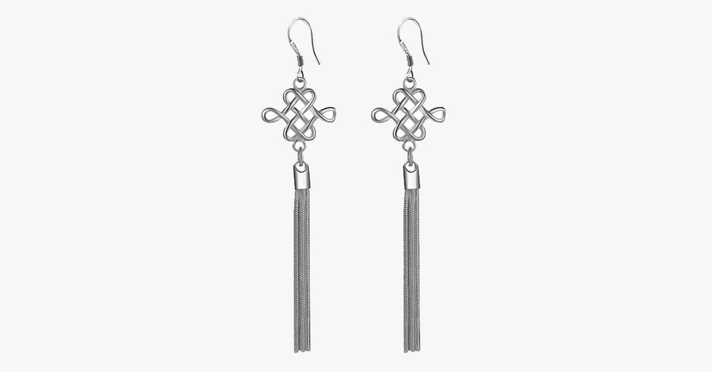 Classic Silver Tassel Earrings - FREE SHIP DEALS