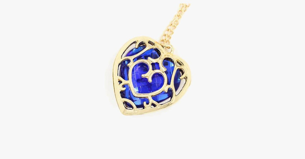 Embroidered Heart Necklace - FREE SHIP DEALS