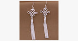 Classic Silver Tassel Earrings - FREE SHIP DEALS