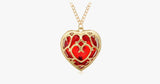Embroidered Heart Necklace - FREE SHIP DEALS