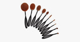 Oval Brush 10 Piece Set - FREE SHIP DEALS