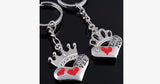 King and Queen Keychain - FREE SHIP DEALS