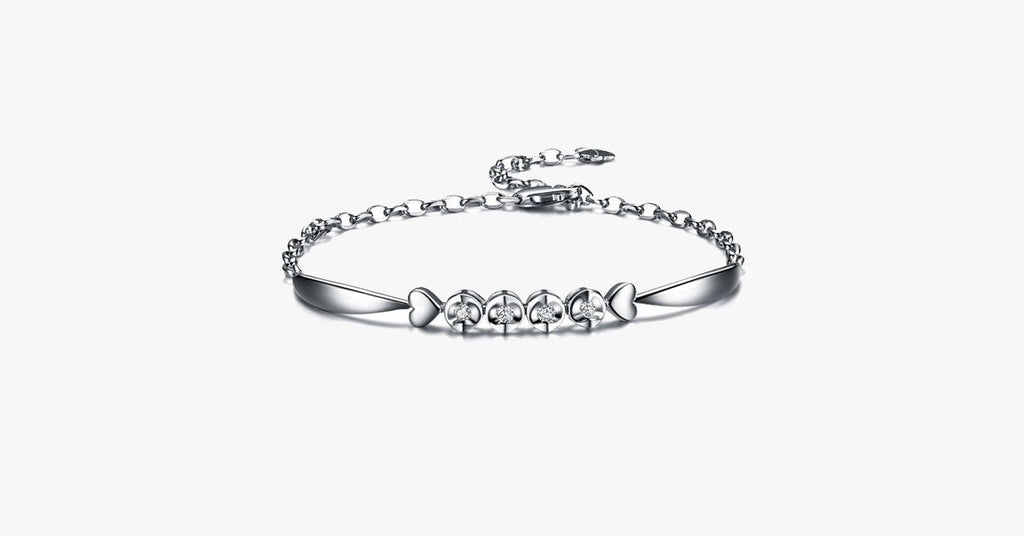 Four Crystal Bracelet - FREE SHIP DEALS