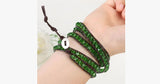 Green Ivy Wrap Bracelet - FREE SHIP DEALS
