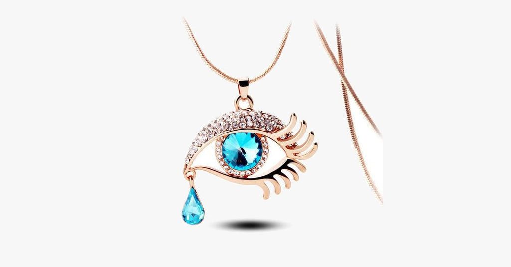 Cleopatra Crystal Eye Necklace - FREE SHIP DEALS