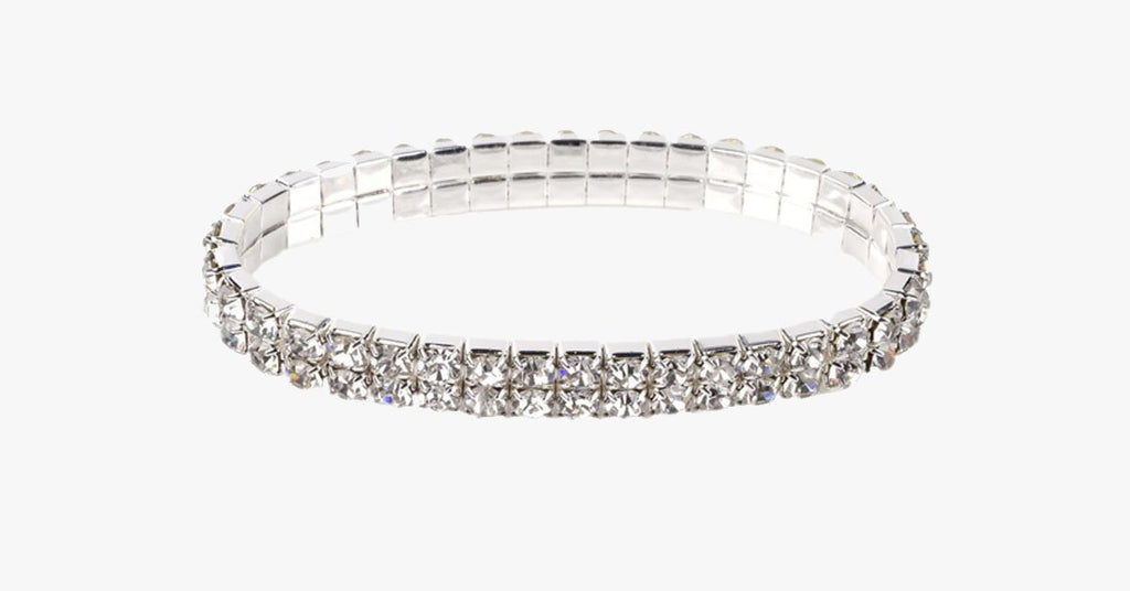 Two Row Crystal Bracelet - FREE SHIP DEALS