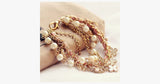 Clover Flower Pearl Bracelet - FREE SHIP DEALS
